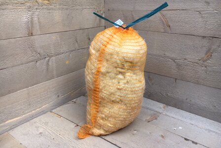 500 gram zachte vulling - gewassen vlokkenwol (wolwit)