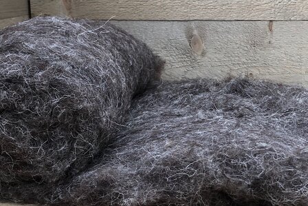 250 gram kaardvlies - Herdwick (grijs)