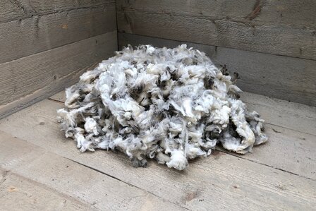 500 gram A-klasse - Europese Merino (ivoorwit)