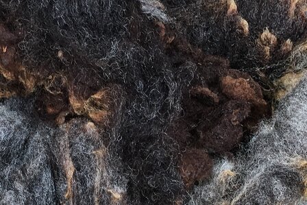 1 kilo basisklasse - Hollands boerenschaap (grijsbruin)