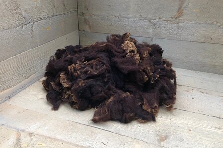 500 gram A-klasse - Zwartbles (roodbruin)