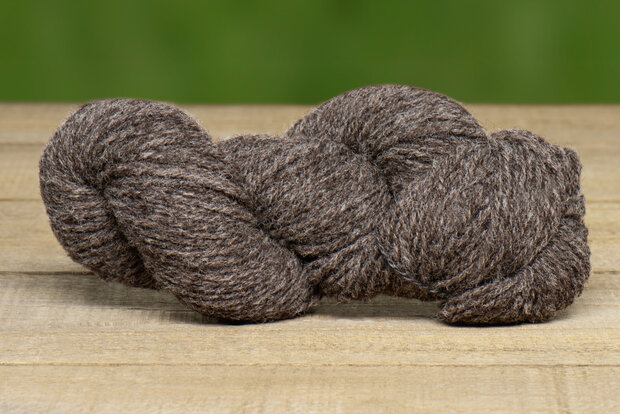 getwijnd breigaren LL 183 m - Blauwe Texelaar (natuurgrijs)