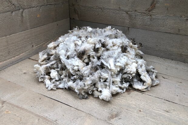 500 gram A-klasse - Europese Merino (ivoorwit)